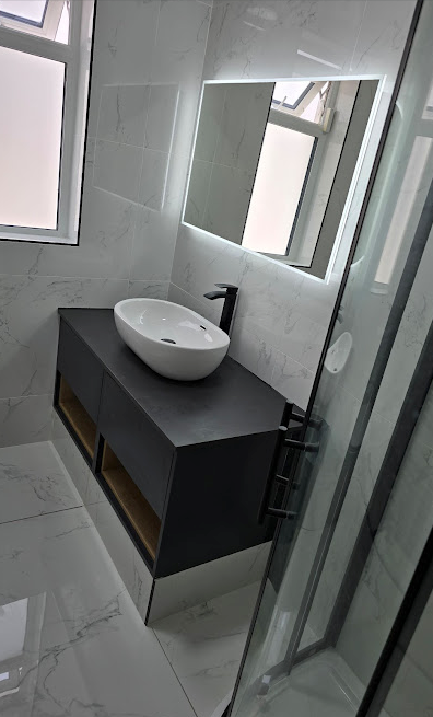 Modern vanity unit